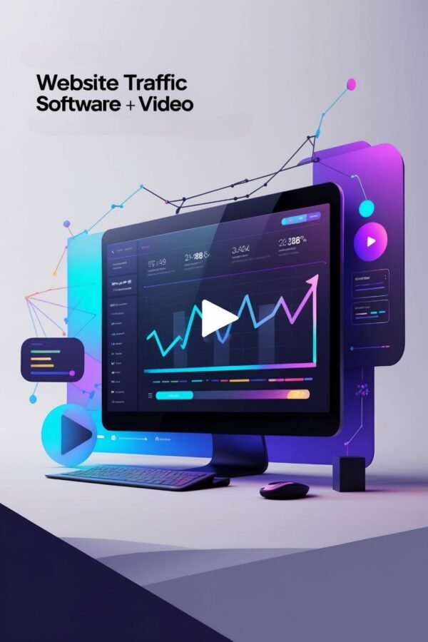 website traffice soft+video image